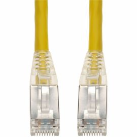 ADDON 2M RJ-45 (MALE) TO RJ-45 (MALE) SNAGLESS YELLOW CAT6A STP PVC TAA COMPLIAN