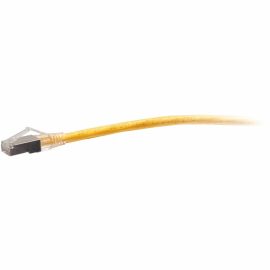 QS 6IN/0.15M YLW BOOTED C6A STP CM TAA