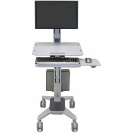 Ergotron WorkFit-C, Single LD Sit-Stand Workstation