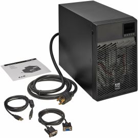 Eaton Tripp Lite Series SmartOnline 3000VA 2700W 120V Double-Conversion UPS - 5 Outlets, Extended Run, Network Card Option, LCD, USB, DB9, Tower Battery Backup