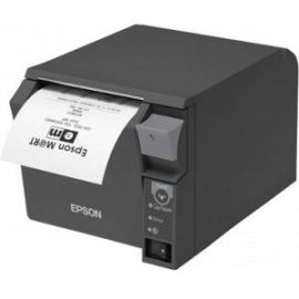 Epson TM-T70II Desktop Direct Thermal Printer - Monochrome - Receipt Print - USB - USB Host - Parallel - With Cutter - Dark Gray - 9.84 in/s Mono - 180 x 180 dpi - 3.13