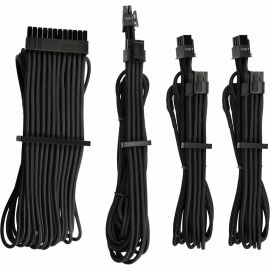 Corsair Premium Individually Sleeved PSU Cables Starter Kit Type 4 Gen 4 - Black