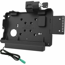 RAM POWER ONLY KEYED LOCKING CRADLE FOR GETAC ZX80
