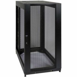 Tripp Lite by Eaton 25U SmartRack Standard-Depth Half-Height Rack Enclosure Expansion Version No Side Panels