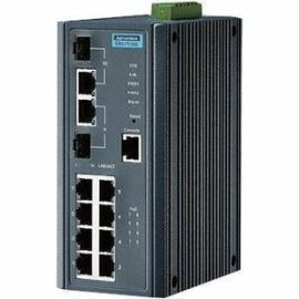 8G+2G COMBO MANAGED POE+ SWITCH W/ WIDE TEMPERATURE