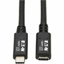 Tripp Lite by Eaton USB-C Extension Cable (M/F) - USB 3.2 Gen 1 (5 Gbps) Thunderbolt 3 Compatible Black 6 ft. (1.83 m)