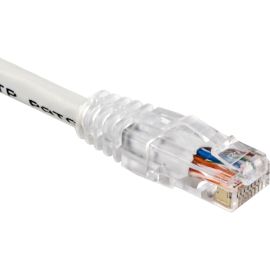 25FT CAT 5E WHITE RJ45 SNAGLESS NETWORK PATCH CABLE - 25 FT RJ45 M/M CATEGORY 5E