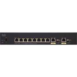 CISCO SG350-10MP 10-PRT GIGABIT POEMANAGED SW REMANUFACTURED