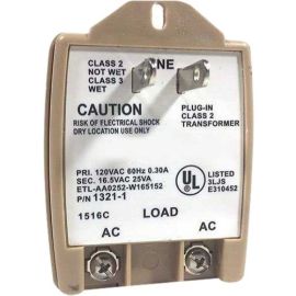 HONEYWELL INTRUSION 1321-1 TRANSFORMER 16.5VAC 25VA
