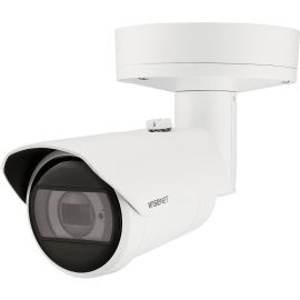Wisenet XNO-C7083R 4 Megapixel Network Camera - Color - Bullet - White