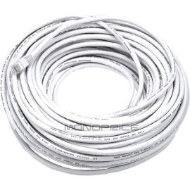 CAT6 UTP  PATCH CABLE_ 100FT WHITE