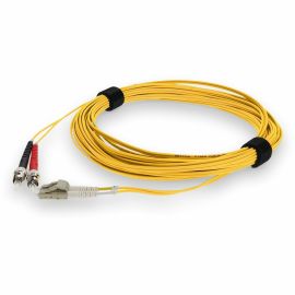 ADDON ST/LC M/M PATCH CBL 2M YELLOW OM4 RISER FIBER TAA