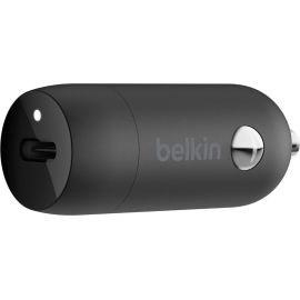 Belkin BoostCharge 30W Fast Car Charger, Compact Design w/USB-C Power Delivery Port, Universal Compatibility for iPhone 14, Galaxy S23, Note Series, and More - Black