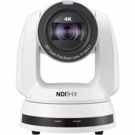 LUMENS 30X OP. ZM 4K NDI IHX3 PTZ VID CAM WHT