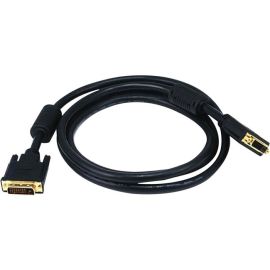 DUAL LINK DVI-D M/F EXT CABLE, BLACK 6FT