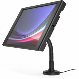 GALAXY TAB S9/S10/S11 ULTRA 14.6IN APEX ENCLOSURE FLEX ARM MOUNT BLACK
