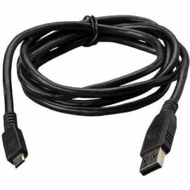 USB CABLE-4, USB-MICROB/USB-A CONNECTORS