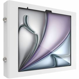 IPAD AIR M2/M3/M4 13IN, APEX SECURED ENCLOSURE WALL MOUNT - WHITE