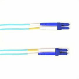 Black Box Colored Fiber OS2 9/125 Singlemode Fiber Optic Patch Cable - OFNR PVC