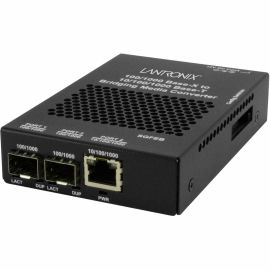 10/100/1000BT TO 1000BX, DUAL SFP WITH AR PWR SUPPLY