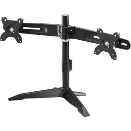 Amer Mounts Stand Based Dual Monitor Mount for two 15