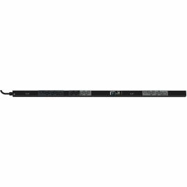 G6 MS PDU 30AMP (20) C13 (4)C19 NEMA L6-30P-3M TOP FED BLACK