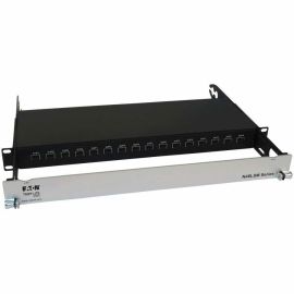 Tripp Lite by Eaton Spine-Leaf MPO Panel with Key-Up to Key-Up MTP/MPO Adapter - 12F MTP/MPO-PC M/M 8F OM4 Multimode 16 x 16 Ports 1U