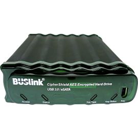 BUSLINK CIPHERSHIELD 16TB FIPS 140-2 HIPAA 256-BIT AES USB 3.0/ESATA ENCRYPTED D