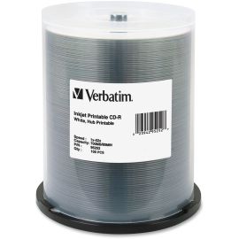 Verbatim 95252 CD Recordable Media - CD-R - 52x - 700 MB - 100 Pack Spindle