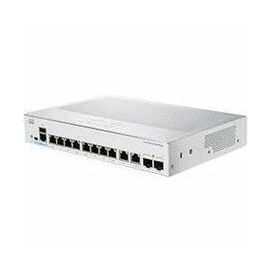 CBS250 SMART 8-PORT GE, EXT PS, 2X1G COMBO REMANUFACTURED