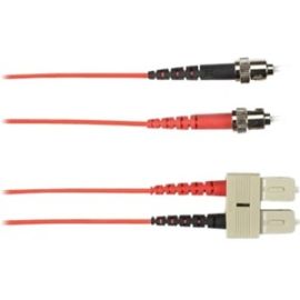 Black Box Colored Fiber OM4 50/125 Multimode Fiber Optic Patch Cable - OFNP Plenum