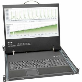 Tripp Lite by Eaton 1U Rack-Mount Console with 19-in. LCD Short-Depth; TAA Compliant