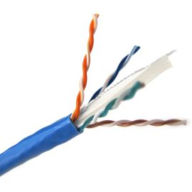 1000FT BLUE CAT6 SOLID CABLE UTP CMR
