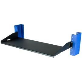 1U 2POST SOLID CANTILEVER SHELF 7IN (D) - FLANGED DOWN