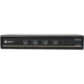 Vertiv Cybex SC900 Secure Desktop KVM Switch| 4 Port Dual-Head| DVI-I| TAA