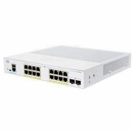 CBS350 MANAGED 16-PORT GE, POE, EXTPS,2X1GSFP REMANUFACTURED