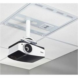 Chief 2' x 2' Ceiling Storage Box for AV Components and Column Drop - White