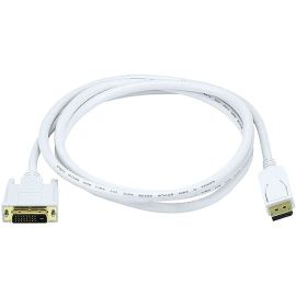 DISPLAYPORT TO DVI CABLE - WHITE 15FT