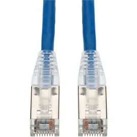 95FT BLUE CAT6A STP PVC SNAGLESS EASY CLEAR BOOT