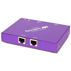 DVI-D 2-PORT CAT6 STP EXTENDER WITH LOCA