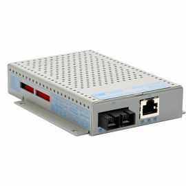 10/100/1000 RJ-45 POE+ MEDIA CO NVERTER SC MM 850 550M DC -40-60C