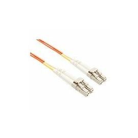 20 METER LC-LC OM1 1GIG FIBER OPTIC CABLE, ORANGE, OFNR, 62.5/125 FIBER, MULTIMO