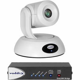 Vaddio RoboSHOT 12E HDBT Video Conferencing Camera - White - USB 3.0 - TAA Compliant