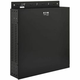 Tripp Lite by Eaton SmartRack 2U Low-Profile Vertical-Mount Vented Wall-Mount Mini Rack Enclosure, Black