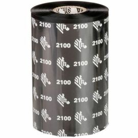 Zebra Wax Ribbon 4.33inx1476ft 2100 High Performance 1in core