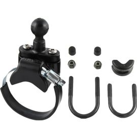 RAM RAIL BASE WITH ZINC COATED U-BOLT, ATV/UTV STRAP & 1IN BALL FOR RAILS TO 3.1