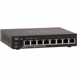 CISCO SG250-08 8-PORT GIGABIT SMART SWITCH REMANUFACTURED