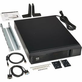 Eaton Tripp Lite Series SmartPro 1950VA 1950W 120V Line-Interactive Sine Wave UPS - 7 Outlets, Extended Run, Network Card Option, LCD, USB, DB9, 2U Rack/Tower Battery Backup