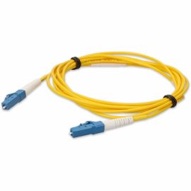 3M LC TO LC YELLOW OS2 SIMPLEX MICROBOOT, SNAGLESS OFNR (RISER-RATED) SMF FIBER