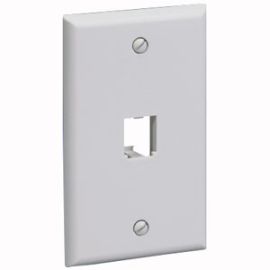 FACEPLATE 1PT CLASSIC ELECTRIC IVRY